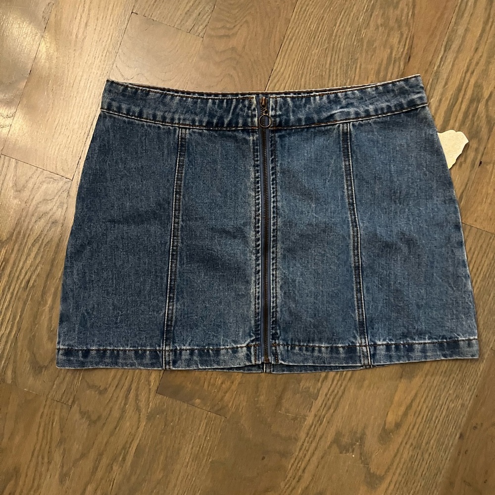 NWT Altar'd State Blue Pencil Mini Skirt sz M